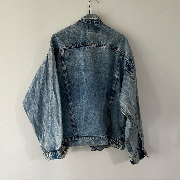 Levi Strauss vintage 90’s denim jean jacket size L - Picture 4 of 5